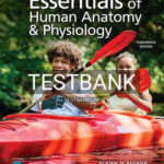 Test Bank for Essentials of Human Anatomy and Physiology 13th Edition by Marieb