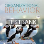Test Bank for Organizational Behavior 19th Edition by Robbins