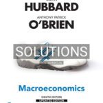 Solutions for Macroeconomics Updated Edition 8th Edition by Hubbard