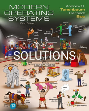 Solutions for Modern Operating Systems 5th Edition by Tanenbaum