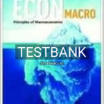 Test Bank for ECON Macro 1st Edition by McEachern