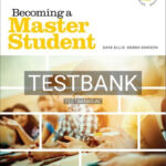 Test Bank for Becoming a Master Student 7th Edition by Ellis
