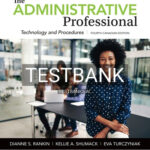 Test Bank for Administrative Professional 4th Edition by Rankin