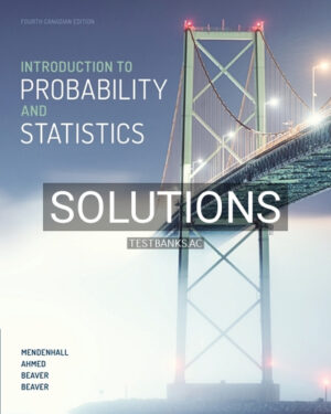 Solutions for Introduction to Probability and Statistics 4th Edition by Mendenhall