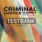 Test Bank for Criminal Justice in Canada Reader 6th Edition by Roberts