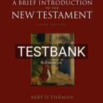 Test Bank for A Brief Introduction to the New Testament 5th Edition by Ehrman