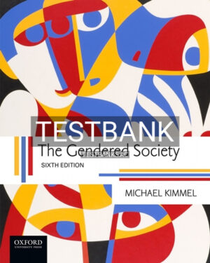 Test Bank for Gendered Society 6th Edition by Kimmel