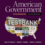 Test Bank for American Government Myths and Realities 2016 1st Edition by Gitelson