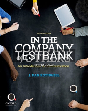 Test Bank for In the Company of Others 5th Edition by Rothwell