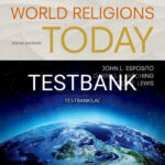 Test Bank for World Religions Today 6th Edition by Esposito