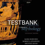 Test Bank for Classical Mythology 11th Edition by Morford