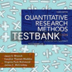 Test Bank for Quantitative Research Methods for Communication 4th Edition by Wrench