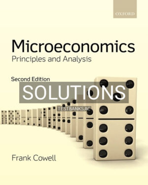 Solutions for Microeconomics 2nd Edition by Cowell