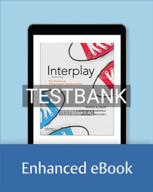 Test Bank for Adler Interplay 15th Edition by Adler