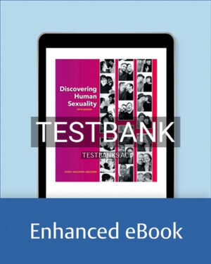 Test Bank for Discovering Human Sexuality 5th Edition by LeVay