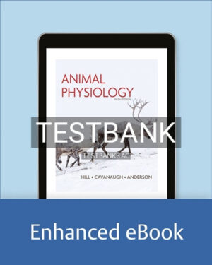 Test Bank for Animal Physiology 5th Edition by Hill