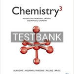Test Bank for Chemistry 3 Introducing inorganic organic and physical chemistry 3rd Edition by Burrow