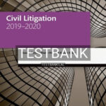 Test Bank for Civil Litigation 2019-2020 12th Edition by Cunningham-Hill