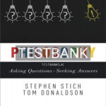 Test Bank for Philosophy Asking Questions--Seeking Answers 1st Edition by Stich