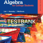 Test Bank for Algebra for College Students 8th Edition by Lial