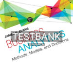 Test Bank for Business Analytics 2nd Edition by Evans