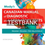 Test Bank for Mosby's Canadian Manual of Diagnostic and Laboratory Tests 2nd Edition by Pagana