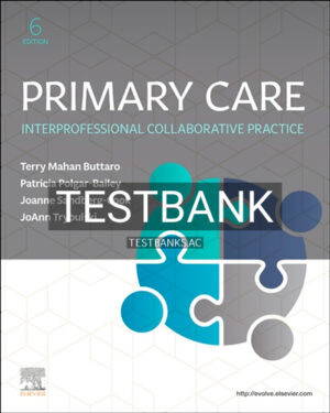 Test Bank for Primary Care 6th Edition by Buttaro