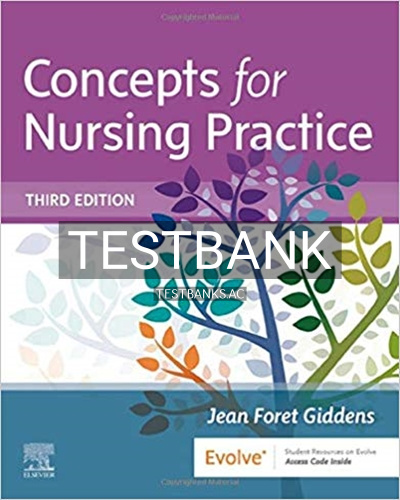 9780323581936-TEST-BANK Test Bank for Concepts for Nursing Practice 3rd Edition by Giddens