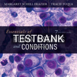 Test Bank for Essentials of Human Diseases and Conditions 7th Edition by Frazier