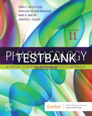 Test Bank for Pharmacology 11th Edition by McCuistion