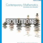 Solutions for Contemporary Mathematics for Business and Consumers 9th Edition by Brechner