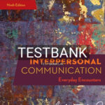 Test Bank for Interpersonal Communication Everyday Encounters 9th Edition by Wood