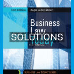 Solutions for Business Law Today Comprehensive 12th Edition by Miller