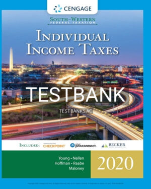 Test Bank for South-Western Federal Taxation 2020 Individual Income Taxes 43rd Edition by Young