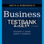 Test Bank for Smith and Robersons Business Law 18th Edition by Mann