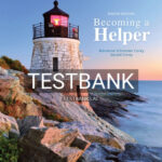 Test Bank for Becoming a Helper 8th Edition by Corey