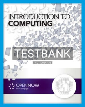 Test Bank for Introduction to Computing 1st Edition by OpenNow