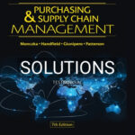 Solutions for Purchasing and Supply Chain Management 7th Edition by Monczka