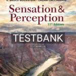 Test Bank for Sensation and Perception 11th Edition by Goldstein