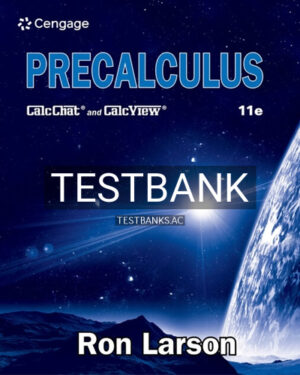 Test Bank for Precalculus 11th Edition by Larson