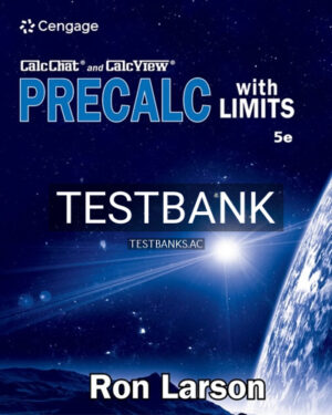 Test Bank for Precalculus with Limits 5th Edition by Larson