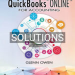 Solutions for Using QuickBooks Online for Accounting 5th Edition by Owen