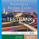 Test Bank for South Western Federal Taxation 2022 Individual Income Taxes 45th Edition by Young
