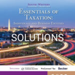 Solutions for South Western Federal Taxation 2022 Essentials of Taxation Individuals and Business Entities 25th Edition by Nellen