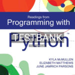 Test Bank for Readings from Programming with Python 1st Edition by Mcmullen