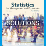 Solutions for Statistics for Management and Economics 12th Edition by Keller