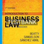 Test Bank for Introduction to Business Law 7th Edition by Beatty