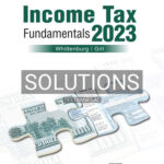 Solutions for Income Tax Fundamentals 2023 41st Edition by Whittenburg