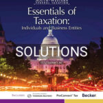 Solutions for South Western Federal Taxation 2023 Essentials of Taxation Individuals and Business Entities 26th Edition by Nellen
