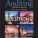 Solutions for Auditing A Risk Based Approach 12th Edition by Zehms